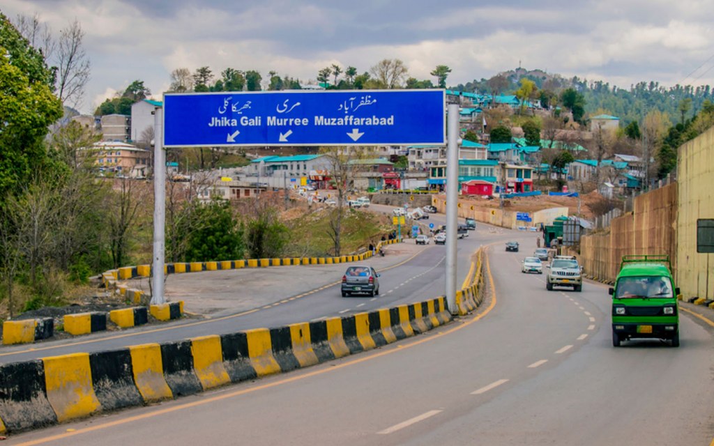 Muzaffarabad is only 4 hours drive from federal capital 