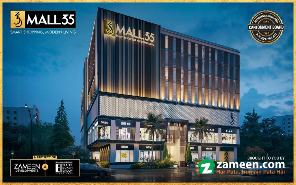 Mall 35 in Islamabad is a project of Zameen Developments
