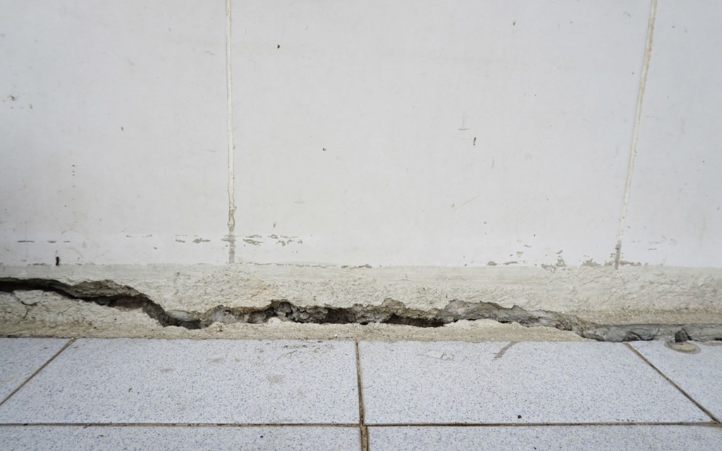 Don't ignore cracks in the foundation