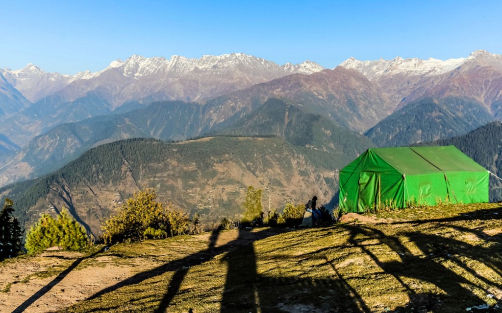 Shogran is a famous camping site in Pakistan