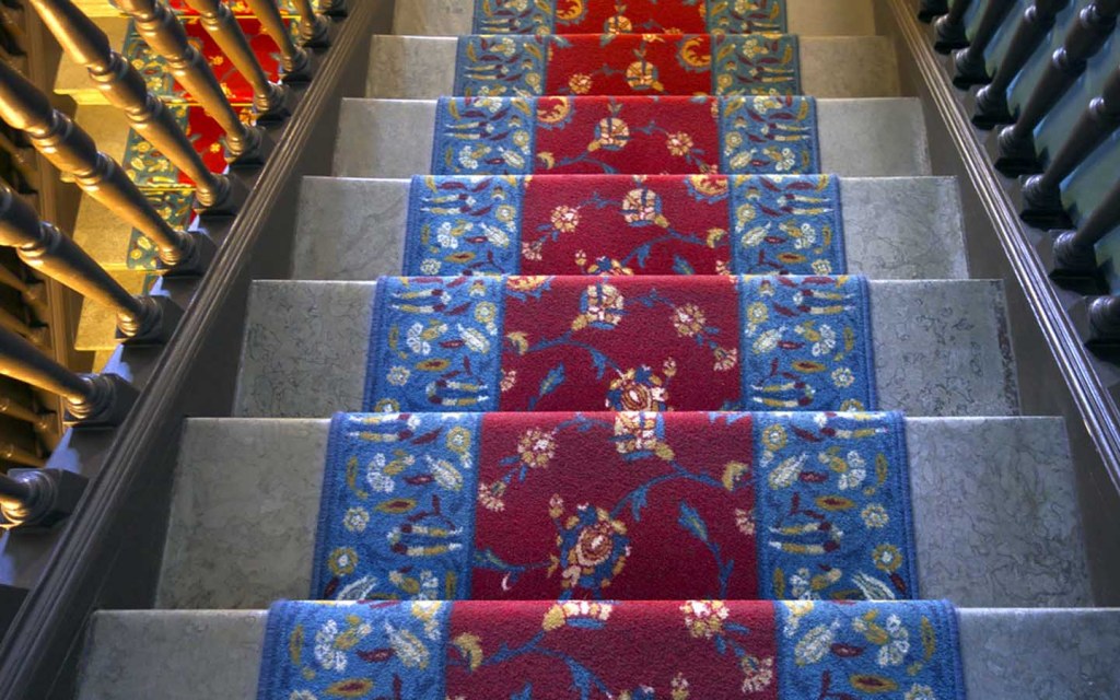 installing Carpet on Marble Stairs
