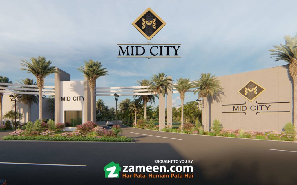 The rendered image of Mid City