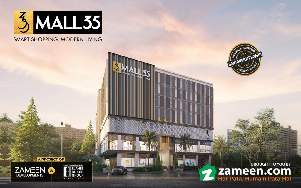 Mall 35 is approved by Rawalpindi Cantonment Board