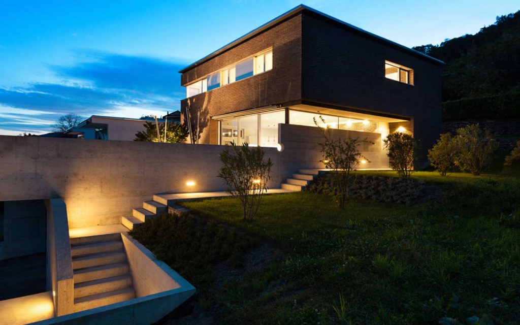 Enhance curb appeal with lighting