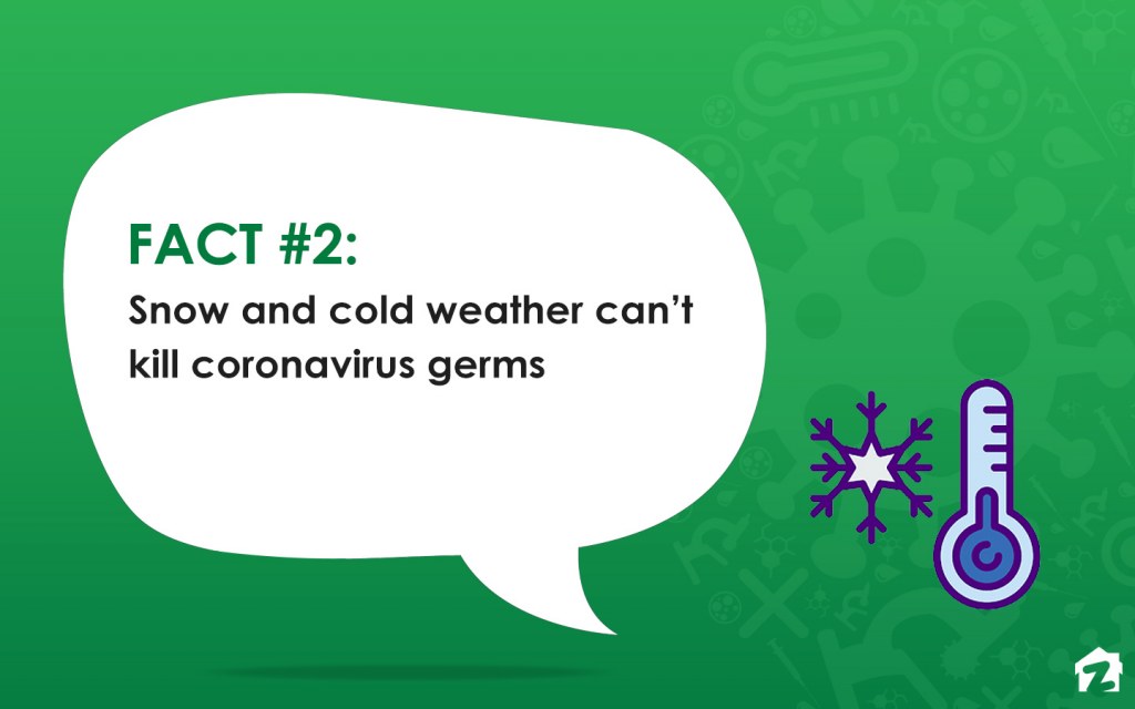 extreme cold doesn't kill coronavirus