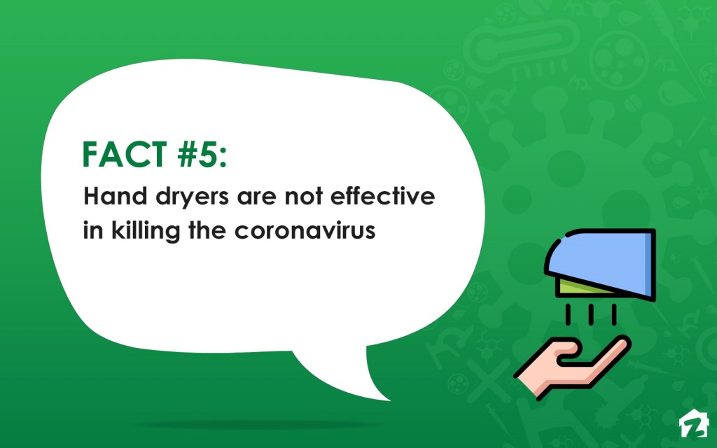 Hand dryers not effective in killing coronavirus