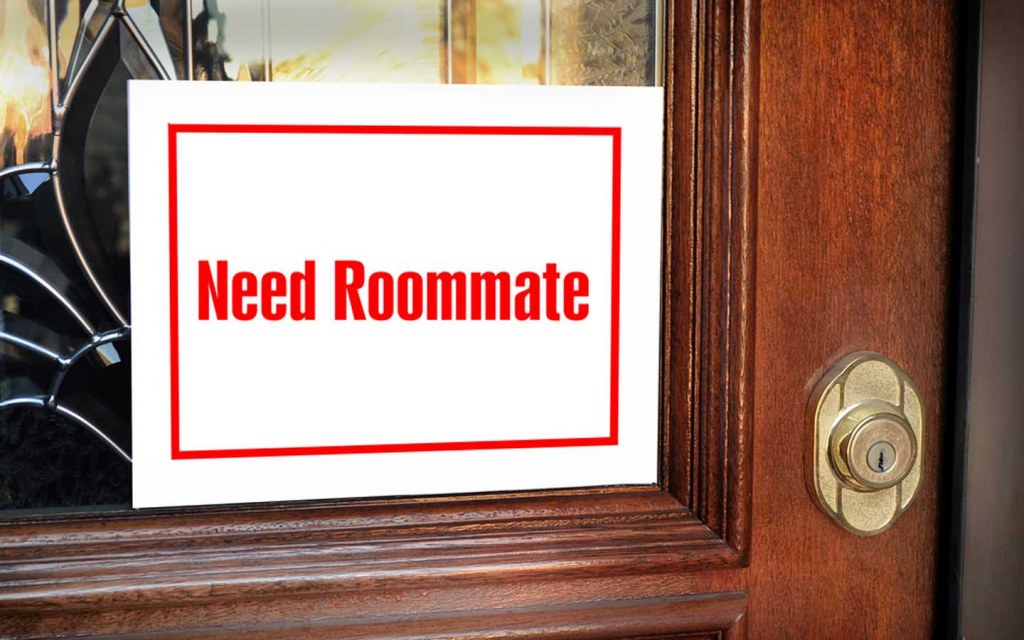 Having a roommate can help you share rent charges 