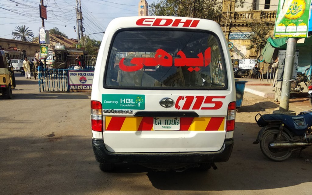 Largest Volunteer Ambulance Organisation is Edhi foundation