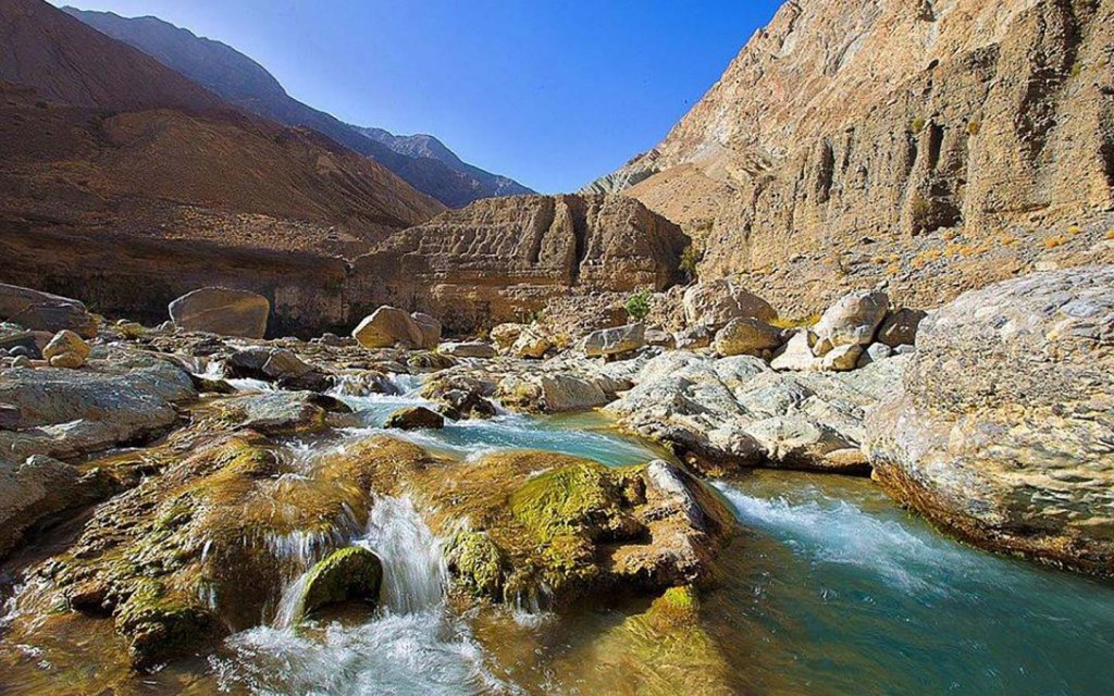 Moola River in Moola Chotok, Balochistan