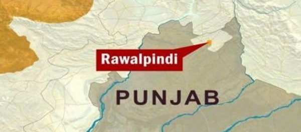 Location of Rawalpindi on Punjab Map