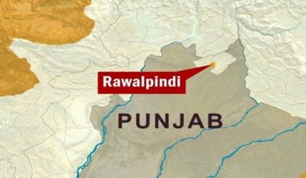 Location of Rawalpindi on Punjab Map