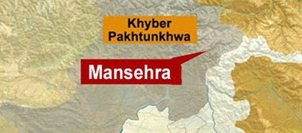 A Map of Mansehra District