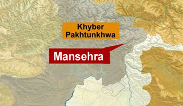 A Map of Mansehra District