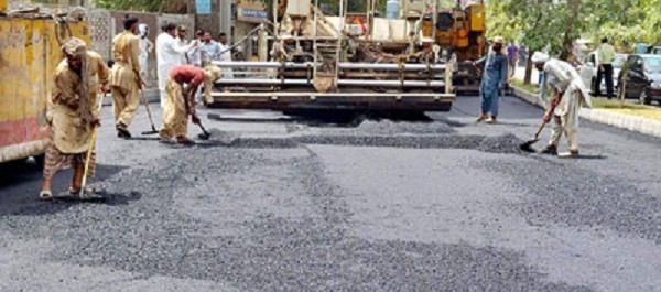 funds approved for construction of road