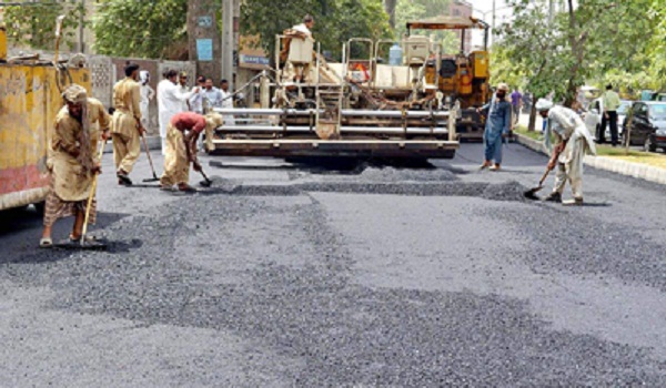 funds approved for construction of road