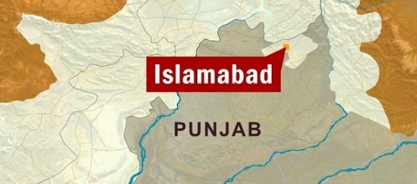 Islamabad on map