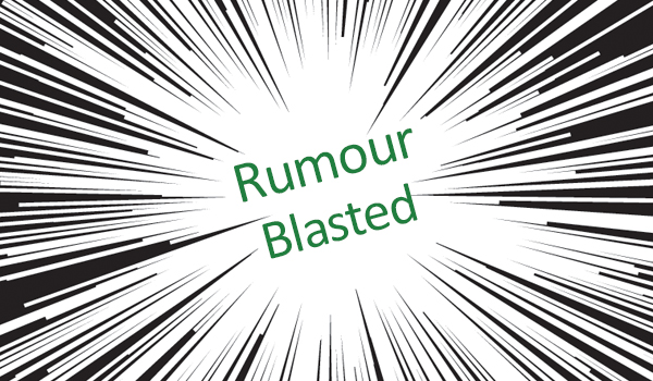 rumour blasted