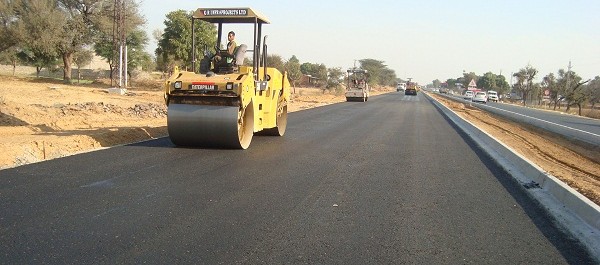 Construction of road