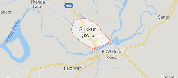 The Map of Sukkur