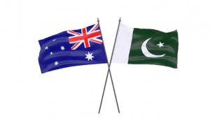 Pakistan-Australia flags