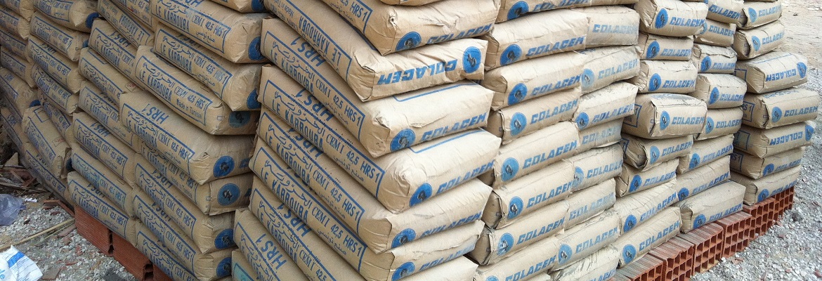 cement bags